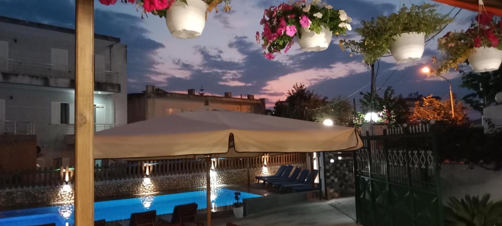 Hotel Villa Ruci Ksamil Bagian luar foto